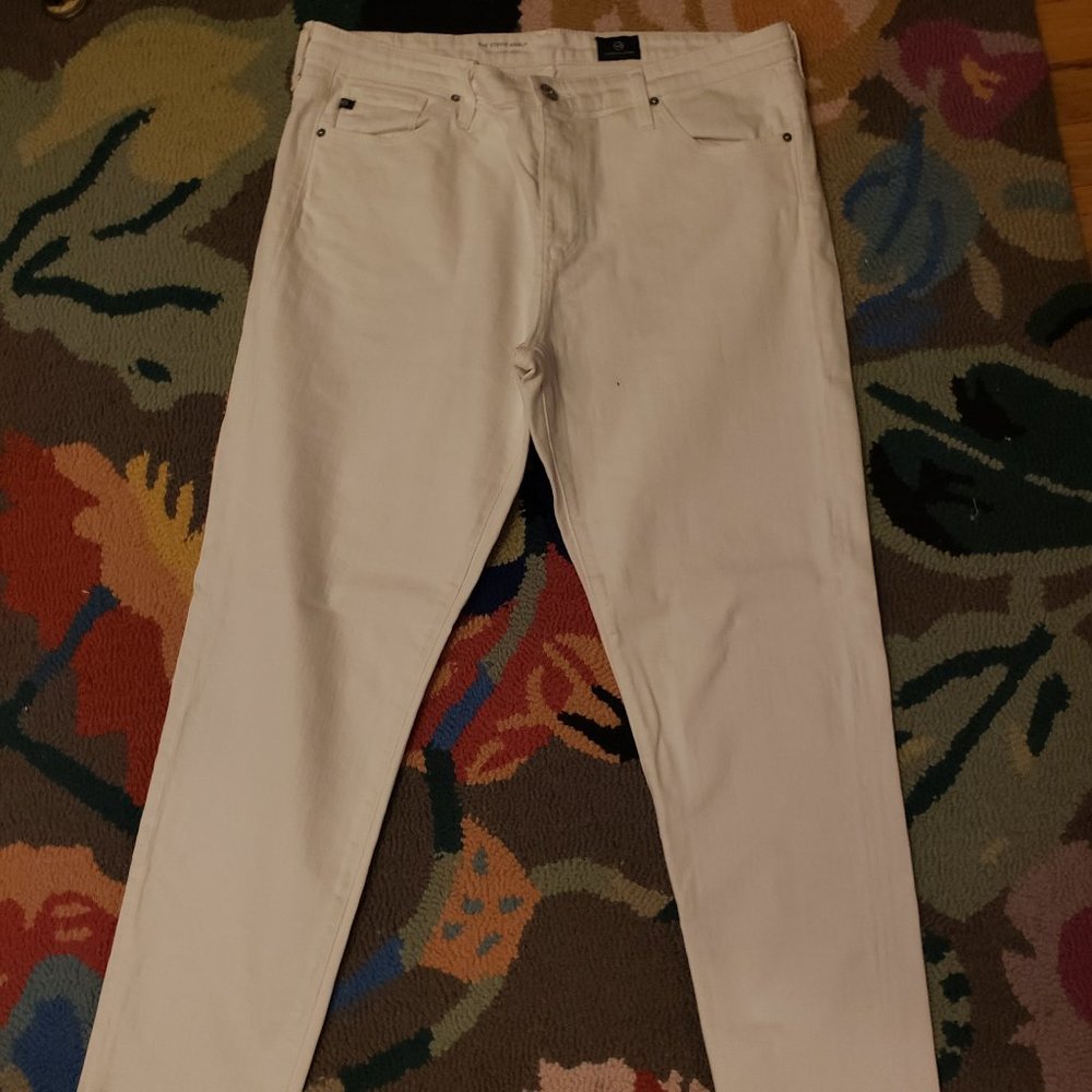 AG Adriano Goldschmied THE STEVIE ANKLE White